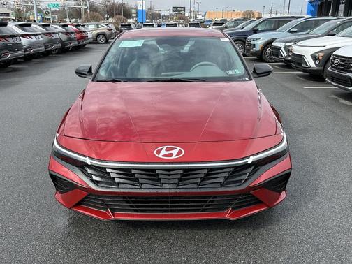 Red 2026 Hyundai ELANTRA SEL Sport