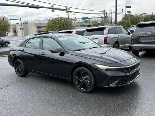 Black 2026 Hyundai ELANTRA SEL Sport