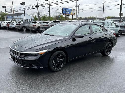 Black 2026 Hyundai ELANTRA SEL Sport