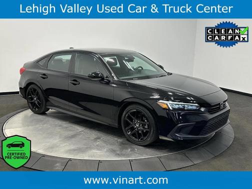 Crystal Black Pearl 2023 Honda Civic Sport