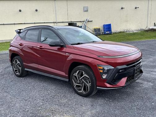Red Metallic 2024 Hyundai KONA N Line