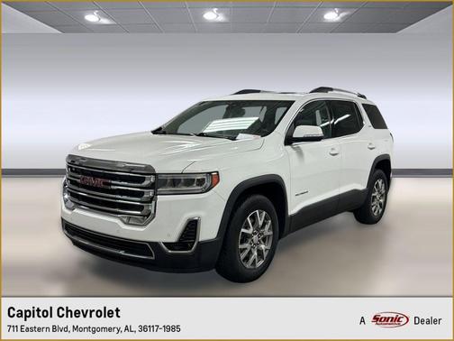 Summit White 2021 GMC Acadia FWD SLT