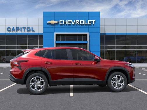Apex Red 2026 Chevrolet Trax LS