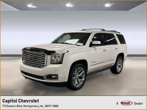 White Frost Tricoat 2020 GMC Yukon Denali
