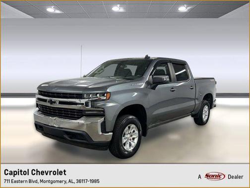 Satin Steel Metallic 2021 Chevrolet Silverado 1500 LT