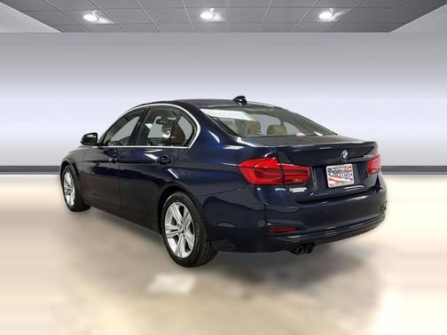 Blue 2017 BMW 330 330i