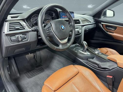 Blue 2017 BMW 330 330i