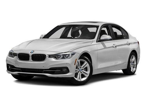 Blue 2017 BMW 330 330i