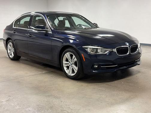Blue 2017 BMW 330 330i