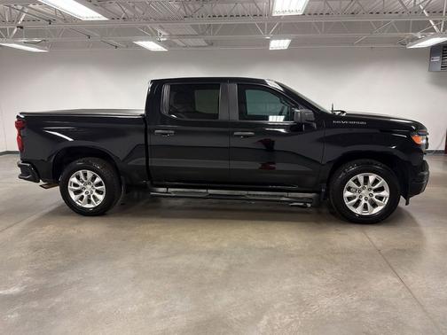 Black 2023 Chevrolet Silverado 1500 Custom