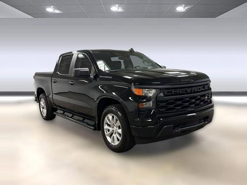 Black 2023 Chevrolet Silverado 1500 Custom