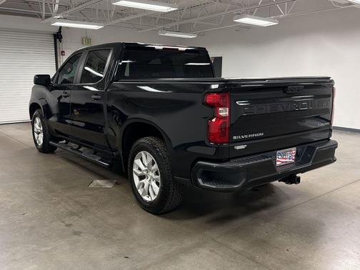 Black 2023 Chevrolet Silverado 1500 Custom