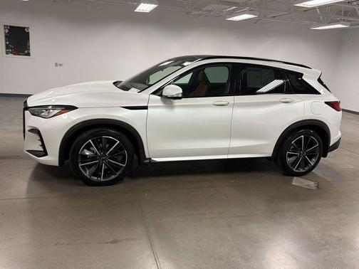 Radiant White 2023 INFINITI QX50 SPORT