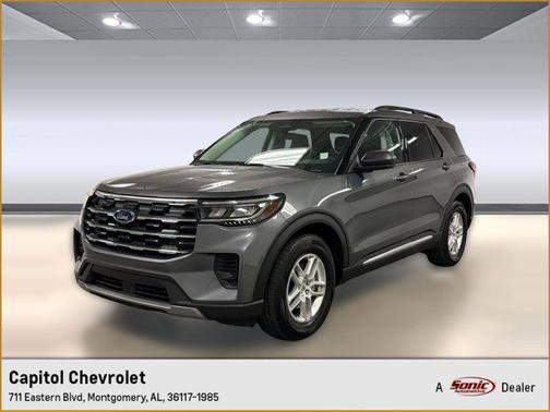 Carbonized Gray Metallic 2025 Ford Explorer Active