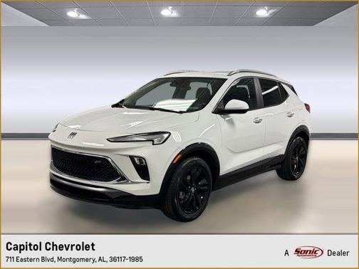 Summit White 2024 Buick Encore GX Sport Touring