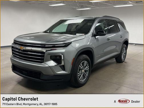 Sterling Gray Metallic 2026 Chevrolet Traverse LT