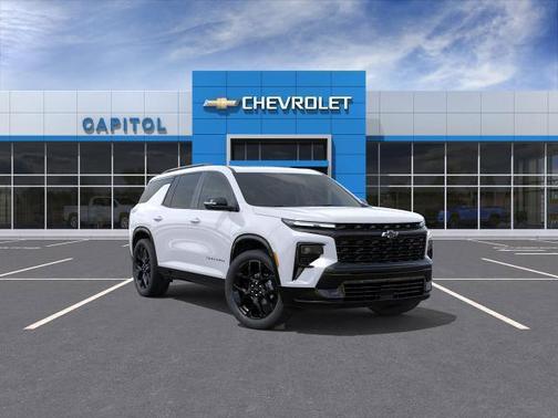 Polar White Tricoat 2026 Chevrolet Traverse RS