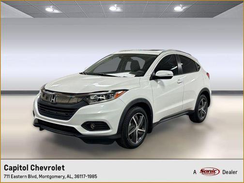 Platinum White Pearl 2022 Honda HR-V EX
