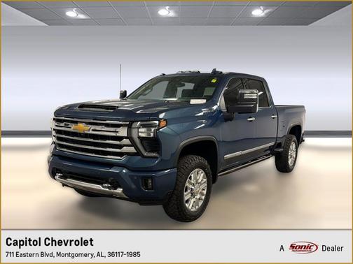 Lakeshore Blue Metallic 2025 Chevrolet Silverado 3500 High Country