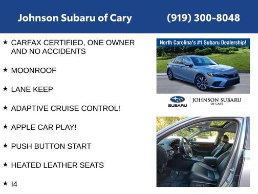 2022 Honda Civic EX-L