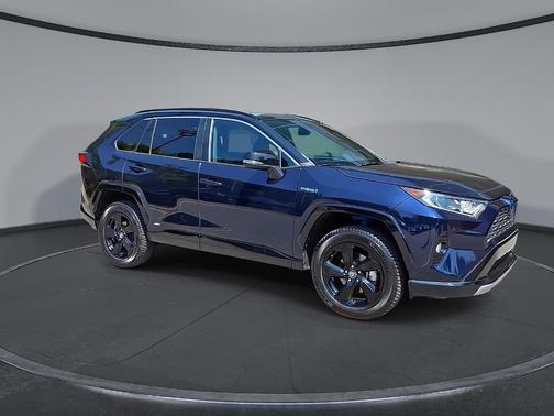 Midnight Black 2020 Toyota RAV4 Hybrid XSE