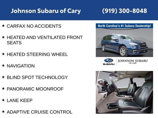 Fathom Blue Pearlcoat 2022 Chrysler Pacifica Limited