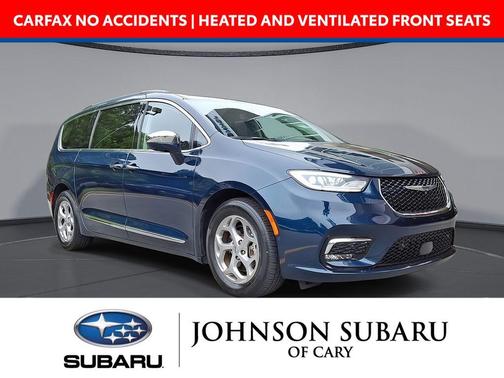 Fathom Blue Pearlcoat 2022 Chrysler Pacifica Limited