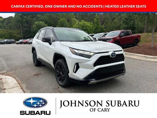 Midnight Black Metallic 2023 Toyota RAV4 Hybrid XSE