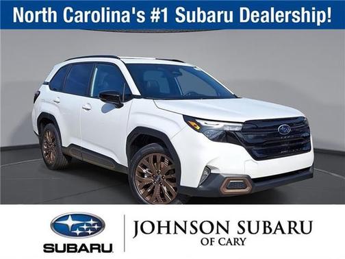 Crystal White Pearl 2026 Subaru Forester Sport