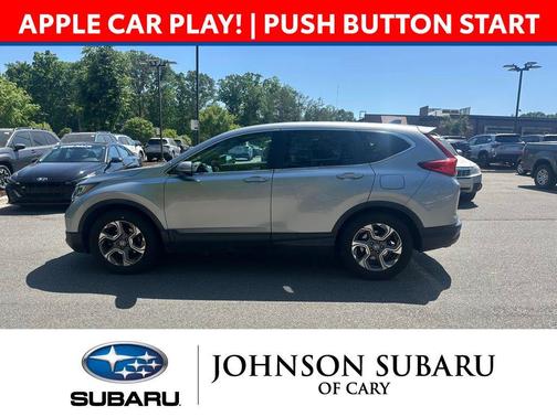 Lunar Silver Metallic 2018 Honda CR-V EX-L