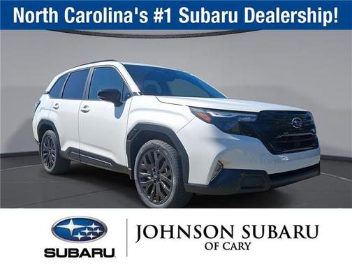 Crystal White Pearl 2026 Subaru Forester Sport