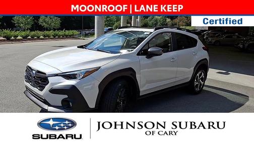 Crystal White Pearl 2025 Subaru Crosstrek Premium