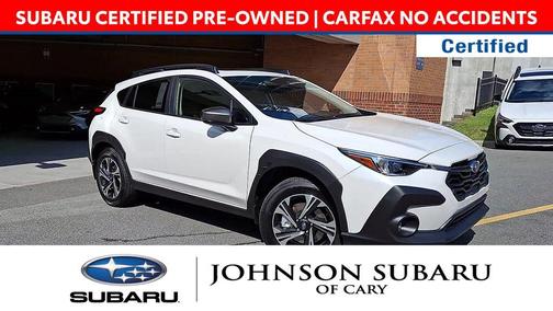 Crystal White Pearl 2025 Subaru Crosstrek Premium