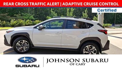 Crystal White Pearl 2025 Subaru Crosstrek Premium