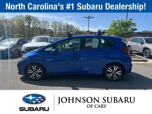 Aegean Blue Metallic 2019 Honda Fit EX