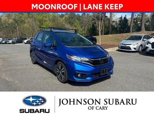 Aegean Blue Metallic 2019 Honda Fit EX