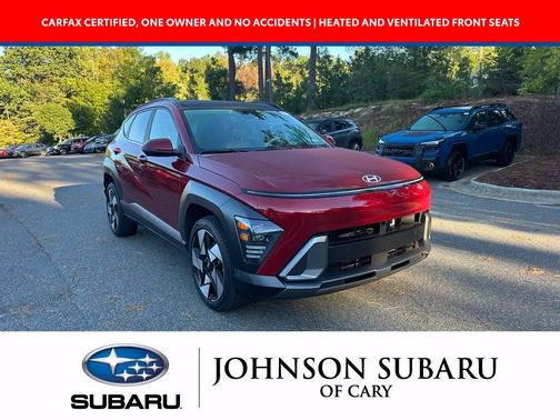 Red Metallic 2024 Hyundai KONA Limited