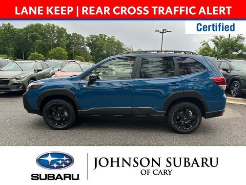 Geyser Blue 2023 Subaru Forester Wilderness
