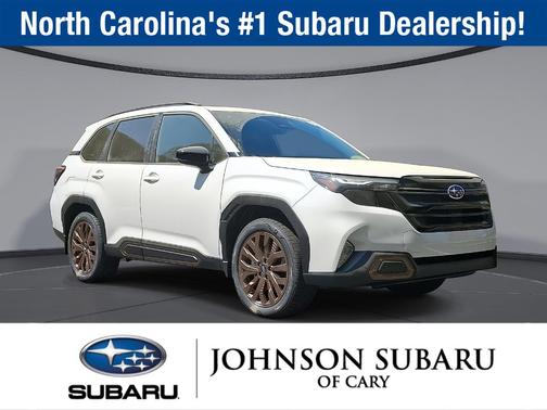 Crystal White Pearl 2026 Subaru Forester Sport
