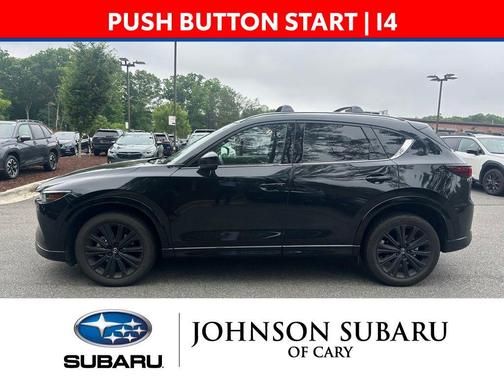 Jet Black Mica 2024 Mazda CX-5 2.5 Turbo Premium Package