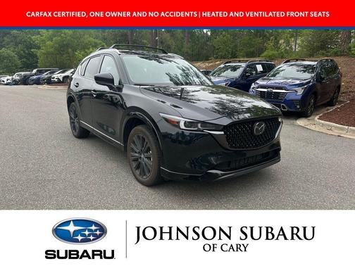 Jet Black Mica 2024 Mazda CX-5 2.5 Turbo Premium Package