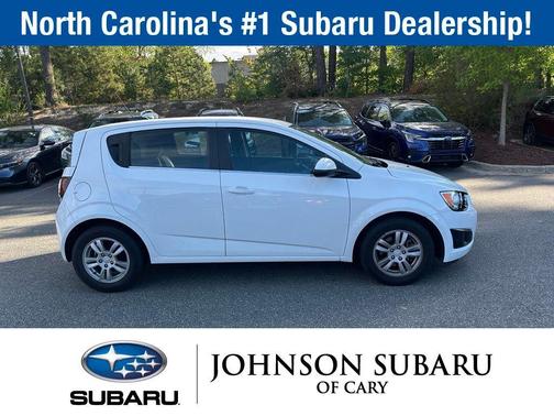 Summit White 2015 Chevrolet Sonic LT