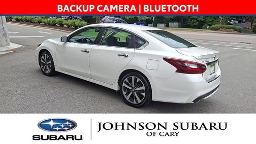 White 2017 Nissan Altima 2.5 SR