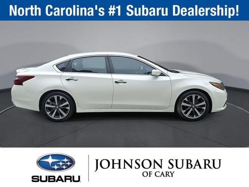White 2017 Nissan Altima 2.5 SR