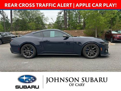 Blue 2024 Ford Mustang Dark Horse