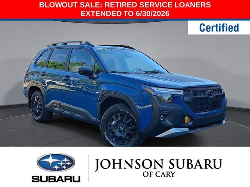 Geyser Blue 2026 Subaru Forester Wilderness