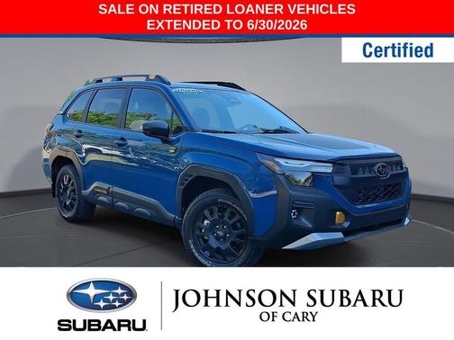 Geyser Blue 2026 Subaru Forester Wilderness