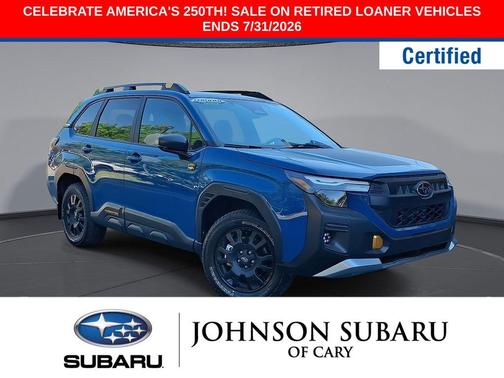 Geyser Blue 2026 Subaru Forester Wilderness