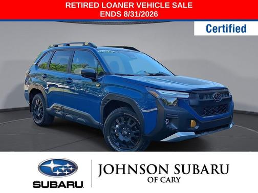 Geyser Blue 2026 Subaru Forester Wilderness