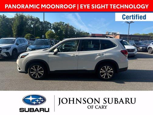 Crystal White Pearl 2023 Subaru Forester Limited